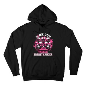 Gift Out Tackle Breast Cancer Awareness American Football Hoodie