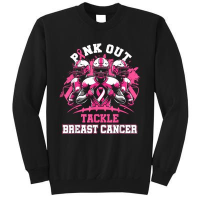 Gift Out Tackle Breast Cancer Awareness American Football Sweatshirt