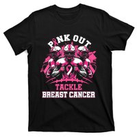 Gift Out Tackle Breast Cancer Awareness American Football T-Shirt