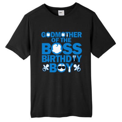 Godmother Of The Boss Birthdaybaby Family Decorations Tall Fusion ChromaSoft Performance T-Shirt