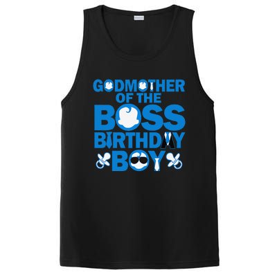 Godmother Of The Boss Birthdaybaby Family Decorations PosiCharge Competitor Tank