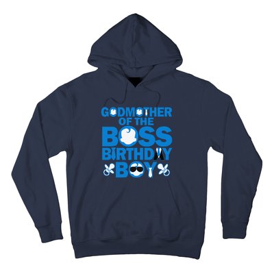 Godmother Of The Boss Birthdaybaby Family Decorations Hoodie