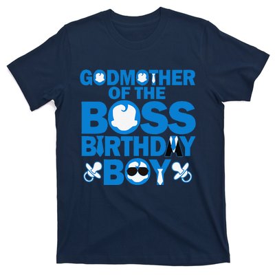 Godmother Of The Boss Birthdaybaby Family Decorations T-Shirt