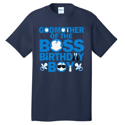 Godmother Of The Boss Birthdaybaby Family Decorations Tall T-Shirt