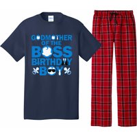 Godmother Of The Boss Birthdaybaby Family Decorations Pajama Set