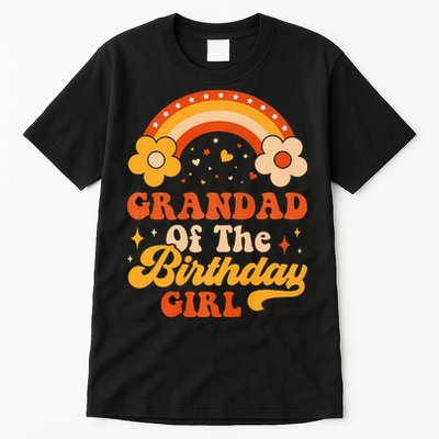 Grandad Of The Birthday Groovy Matching Family Tall T-Shirt
