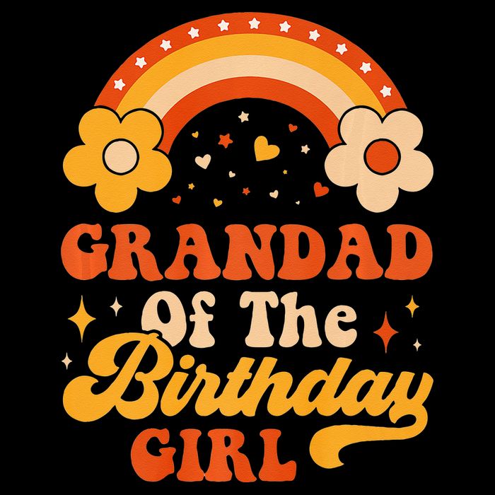 Grandad Of The Birthday Groovy Matching Family Impact Tech Backpack