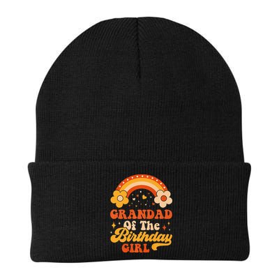 Grandad Of The Birthday Groovy Matching Family Beanie