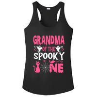 Grandma Of The Spooky One Halloween 1st Birthday Girl Ladies PosiCharge Competitor Racerback Tank