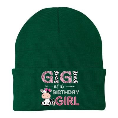 Gigi of The Birthday Farm Cow Grandma Matching Family Knit Cap Winter Beanie