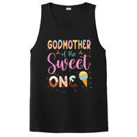 Godmother Of The Sweet One Ice Cream First Birthday Family PosiCharge Competitor Tank