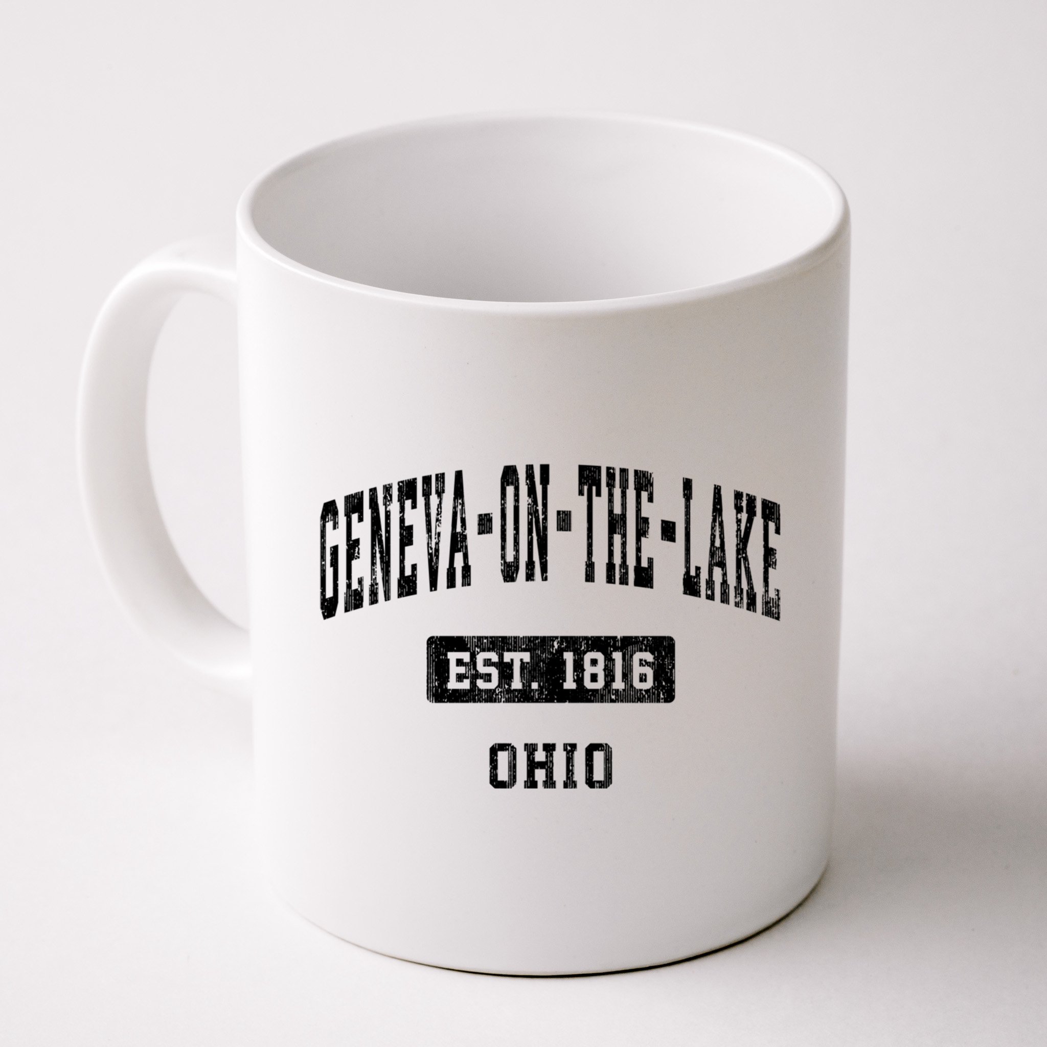 Geneva On The Lake Ohio Oh Vintage Established Sports Established Mug