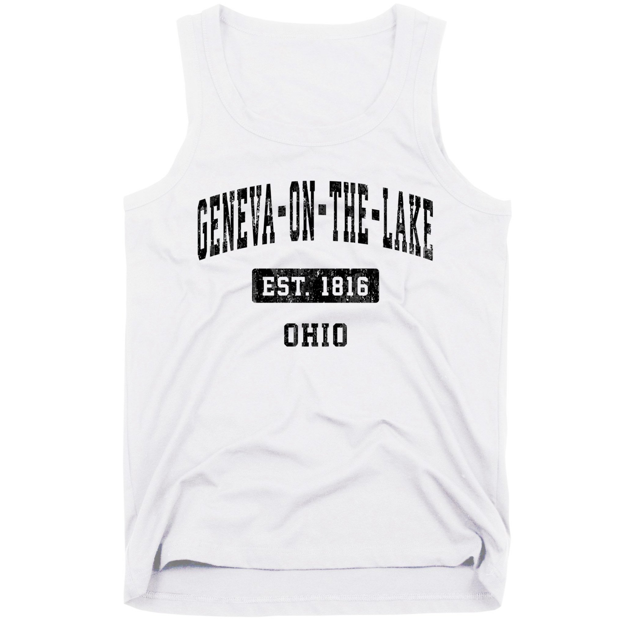 Geneva On The Lake Ohio Oh Vintage Established Sports Established Tank Top