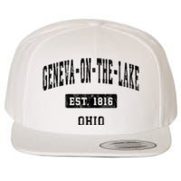 Geneva On The Lake Ohio Oh Vintage Established Sports Established Wool Snapback Cap