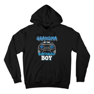 Grandma Of The Birthday Boy Matching Video Game Birthday Hoodie