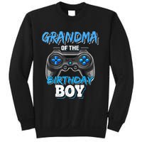 Grandma Of The Birthday Boy Matching Video Game Birthday Sweatshirt