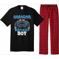 Grandma Of The Birthday Boy Matching Video Game Birthday Pajama Set