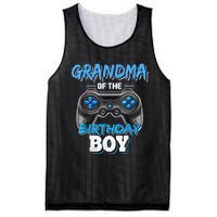 Grandma Of The Birthday Boy Matching Video Game Birthday Mesh Reversible Basketball Jersey Tank