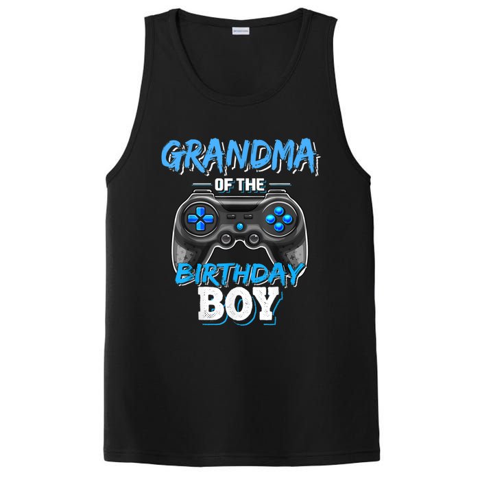 Grandma Of The Birthday Boy Matching Video Game Birthday PosiCharge Competitor Tank