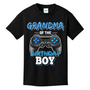 Grandma Of The Birthday Boy Matching Video Game Birthday Kids T-Shirt