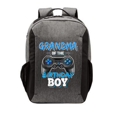 Grandma Of The Birthday Boy Matching Video Game Birthday Vector Backpack