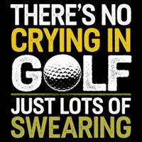 Golfing Outfit Theres No Crying In Golf Just Lots Of Impact Tech Backpack