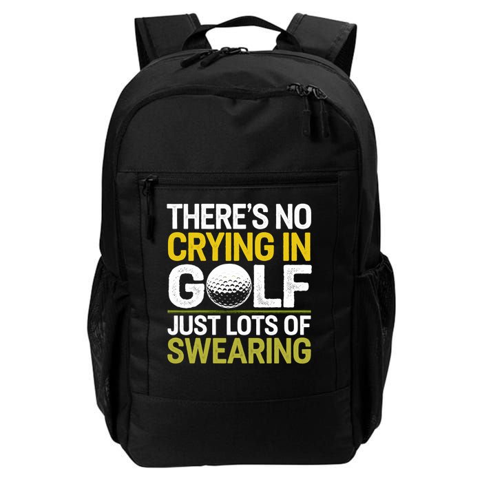 Golfing Outfit Theres No Crying In Golf Just Lots Of Backpack