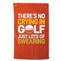 Golfing Outfit Theres No Crying In Golf Just Lots Of Golf Towel