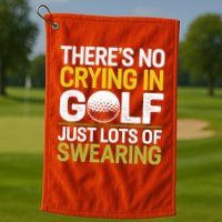 Golfing Outfit Theres No Crying In Golf Just Lots Of Golf Towel