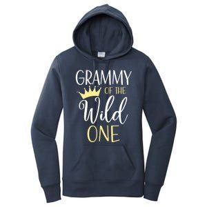 Grammy Of The Wild One First Birthday Matching Family Gift Women's Pullover Hoodie