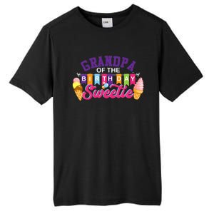 Grandpa Of The Birthday Sweetie Ice Cream Birthday Party Tall Fusion ChromaSoft Performance T-Shirt