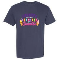 Grandpa Of The Birthday Sweetie Ice Cream Birthday Party Garment-Dyed Heavyweight T-Shirt