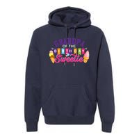 Grandpa Of The Birthday Sweetie Ice Cream Birthday Party Premium Hoodie