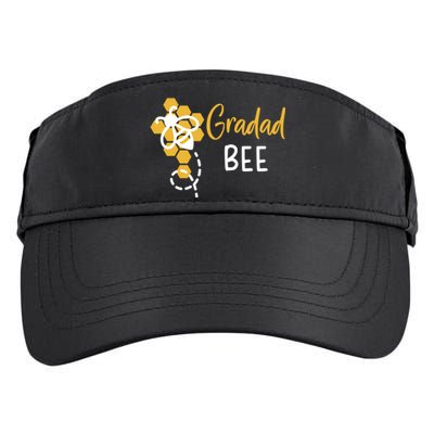 Gradad Of The Bee 1st Birthday Outfit First Bee Day Family Gift Adult Drive Performance Visor