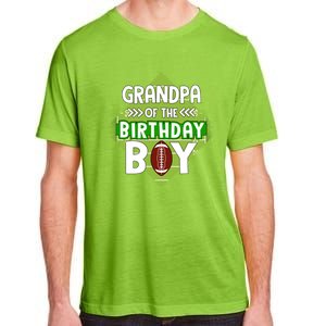 Grandpa Of The Birthday American Football Birthday Cute Gift Adult ChromaSoft Performance T-Shirt