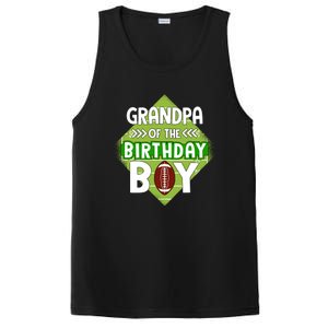 Grandpa Of The Birthday American Football Birthday Cute Gift PosiCharge Competitor Tank