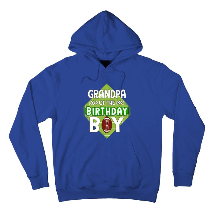 Grandpa Of The Birthday American Football Birthday Cute Gift Hoodie