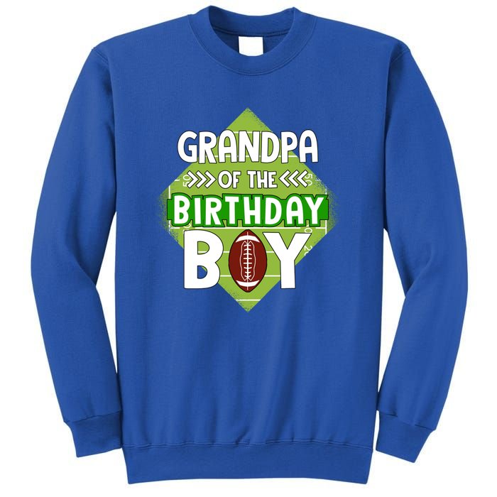 Grandpa Of The Birthday American Football Birthday Cute Gift Sweatshirt