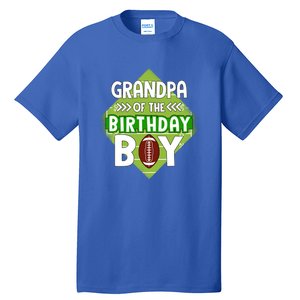 Grandpa Of The Birthday American Football Birthday Cute Gift Tall T-Shirt