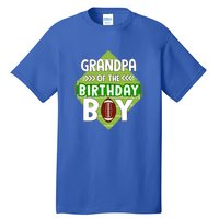 Grandpa Of The Birthday American Football Birthday Cute Gift Tall T-Shirt