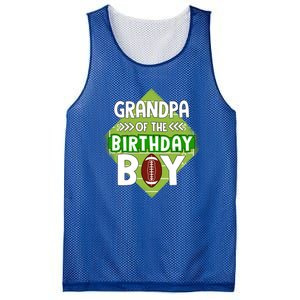 Grandpa Of The Birthday American Football Birthday Cute Gift Mesh Reversible Basketball Jersey Tank