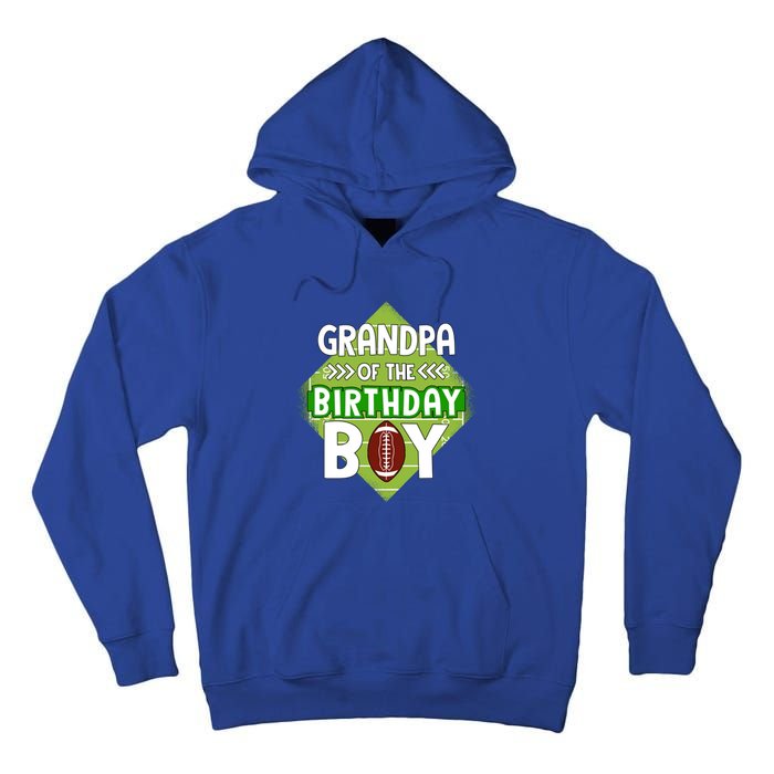 Grandpa Of The Birthday American Football Birthday Cute Gift Tall Hoodie