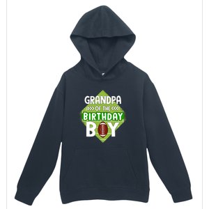 Grandpa Of The Birthday American Football Birthday Cute Gift Urban Pullover Hoodie