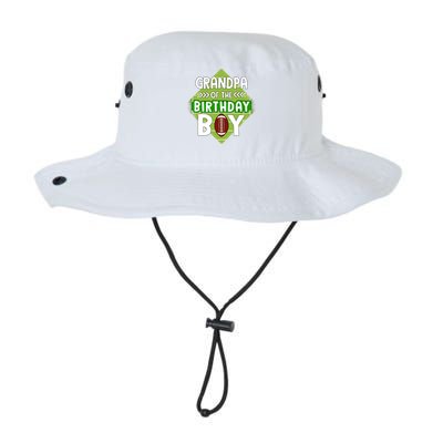 Grandpa Of The Birthday American Football Birthday Cute Gift Legacy Cool Fit Booney Bucket Hat