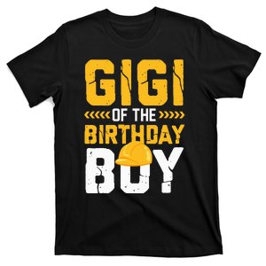 Gigi of the Birthday Construction Matching Family  T-Shirt