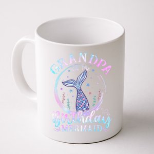 Grandpa Of The Birthday Mermaid Family Matching Party Squad Gift Coffee Mug