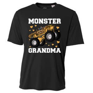 Grandma of the Birthday  Monster Truck Birthday Party Cooling Performance Crew T-Shirt