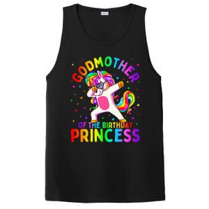 Godmother of the Birthday Princess Dabbing Unicorn PosiCharge Competitor Tank