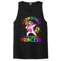 Godmother of the Birthday Princess Dabbing Unicorn PosiCharge Competitor Tank