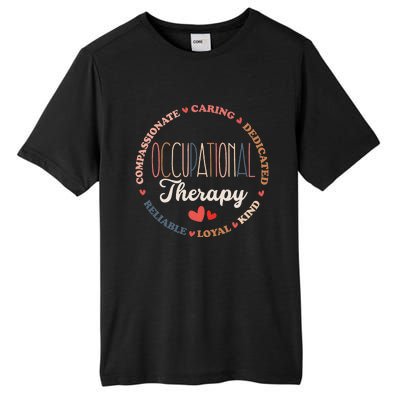 Groovy Occupational Therapy OT Therapist OT Month Tall Fusion ChromaSoft Performance T-Shirt